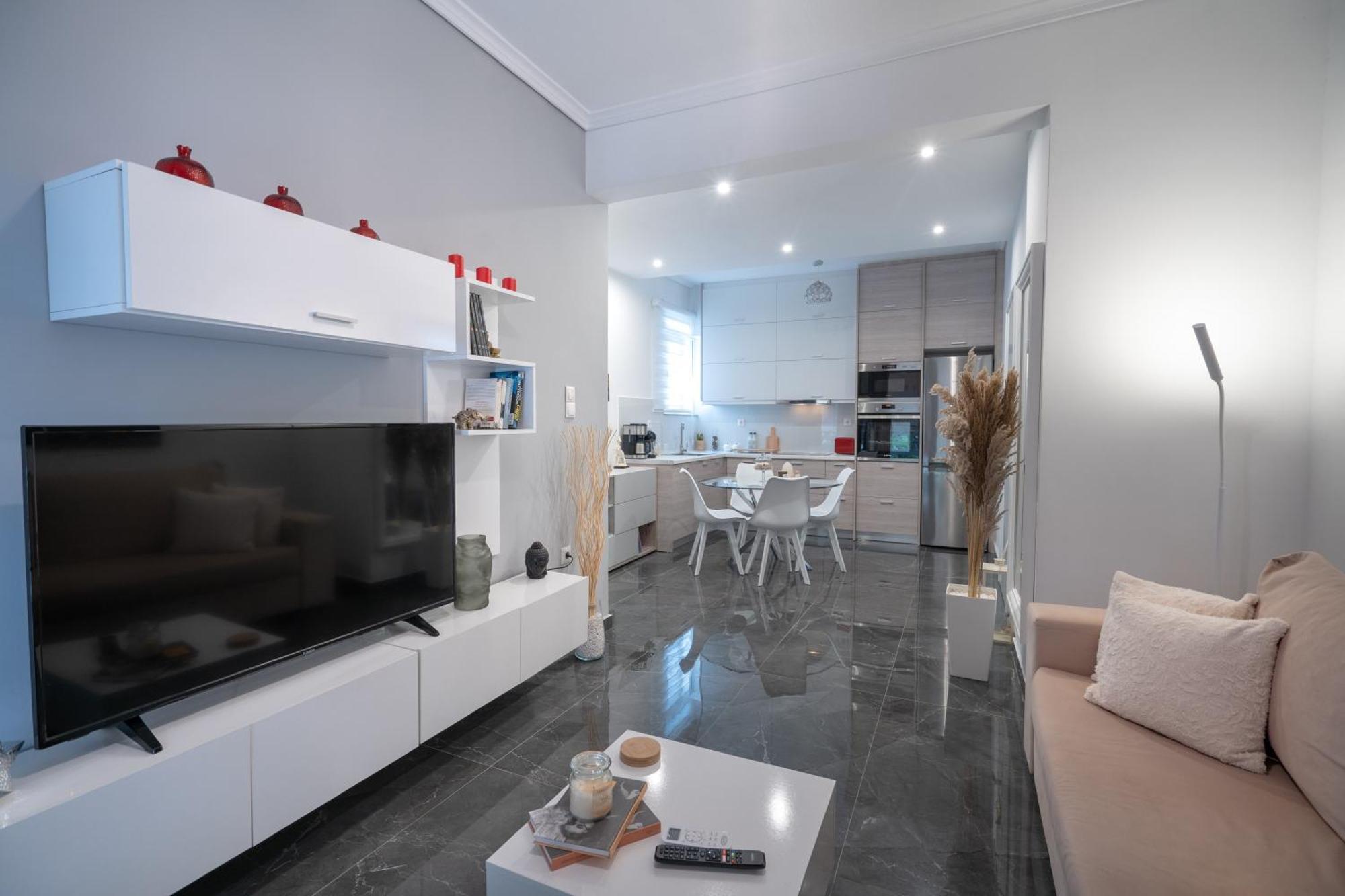 Neo Irakleio Train St. 1 Bedrm 4 Pers. Apartment Atene Esterno foto