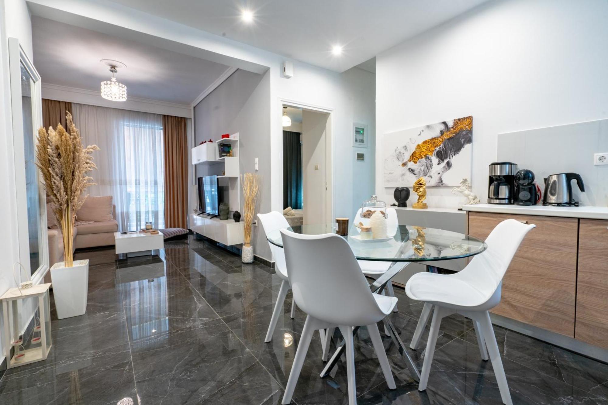 Neo Irakleio Train St. 1 Bedrm 4 Pers. Apartment Atene Esterno foto