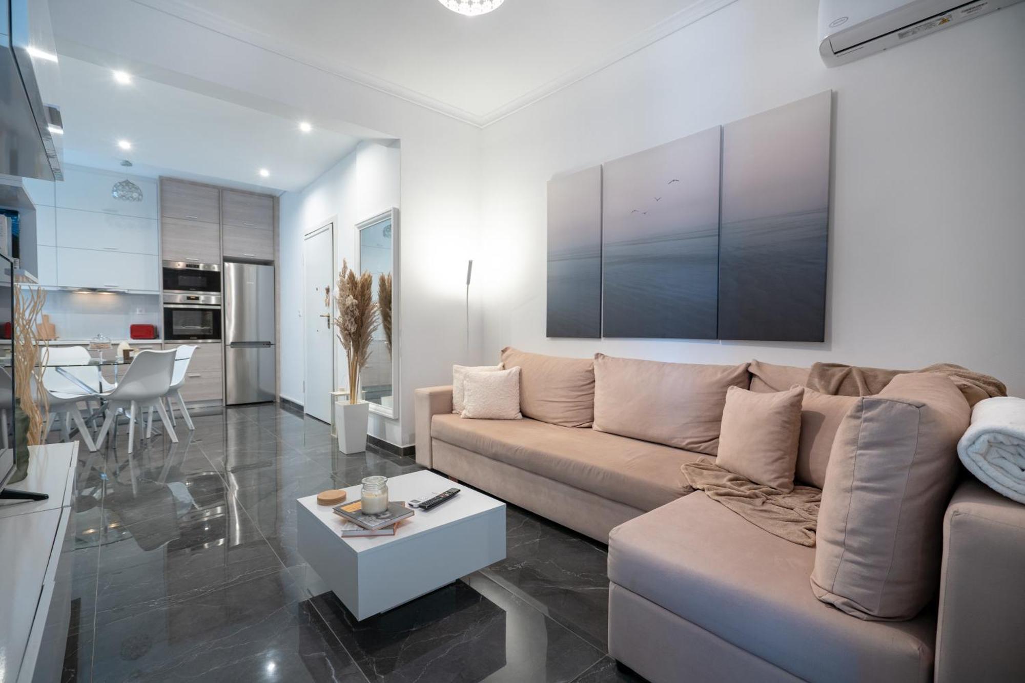 Neo Irakleio Train St. 1 Bedrm 4 Pers. Apartment Atene Esterno foto