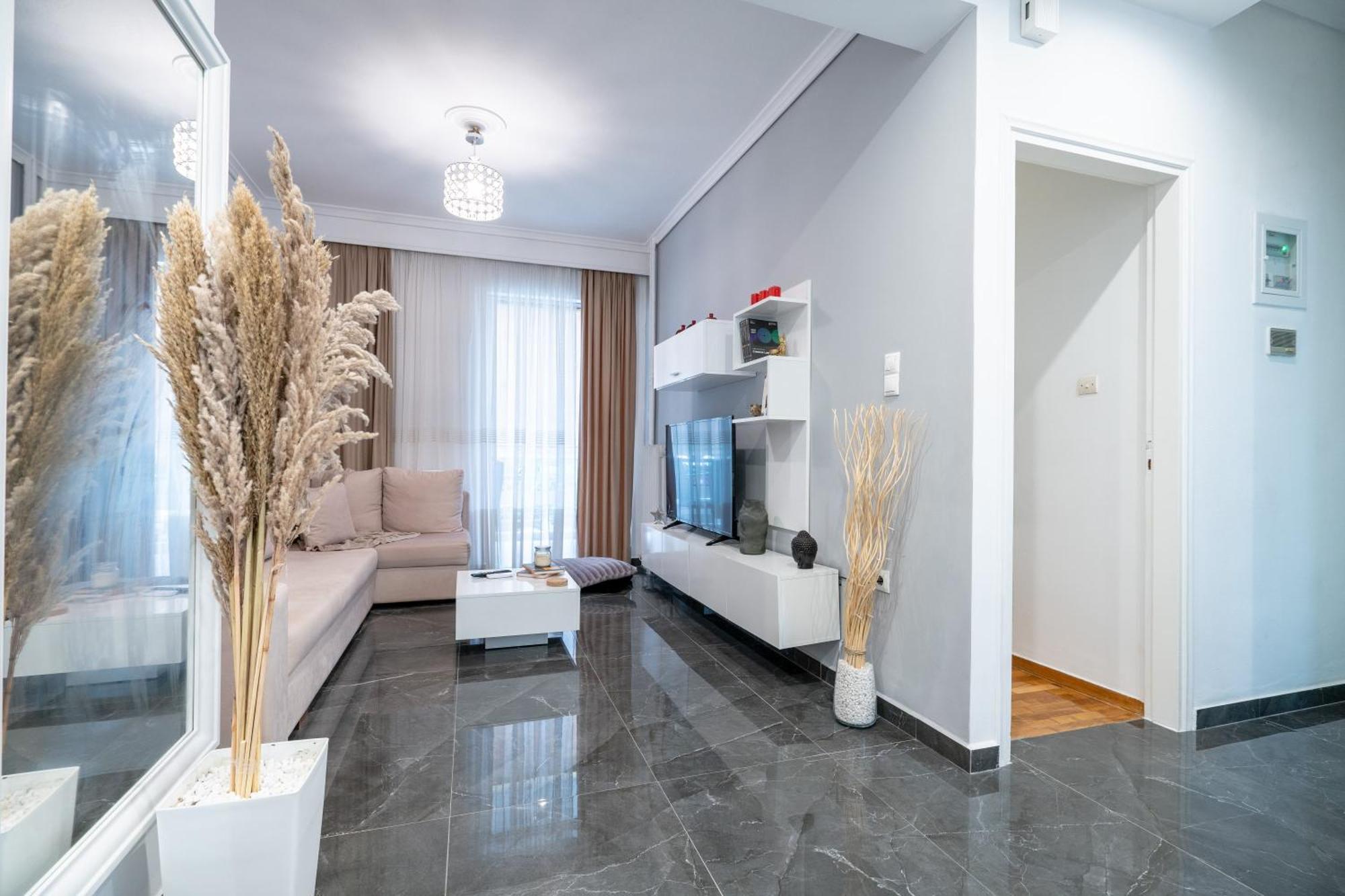 Neo Irakleio Train St. 1 Bedrm 4 Pers. Apartment Atene Esterno foto